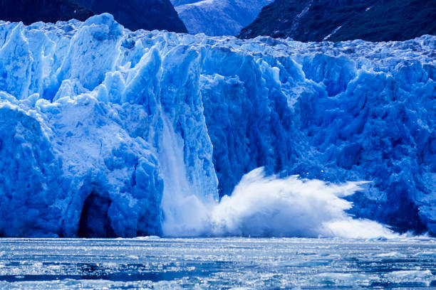 istock Tidewater Glacier Calving into Alaskan Inlet 1848370224