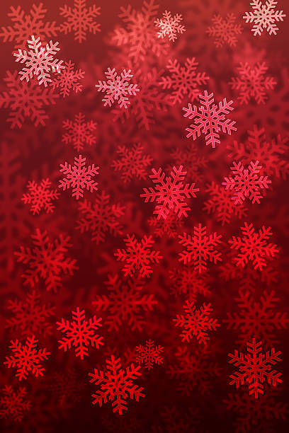 Gradiente Floco de Neve de Natal, Bokeh de fundo com espaço para texto - fotografia de stock