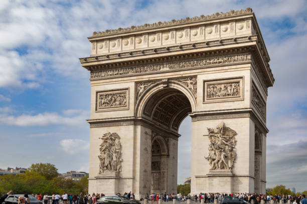 istock The Arc de Triomphe in Paris 1848373296