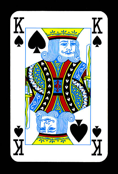 istock Playing Card: King of Spades 184838276