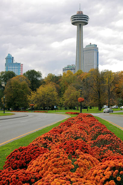 istock Niagara Falls City Street Scene 184838609
