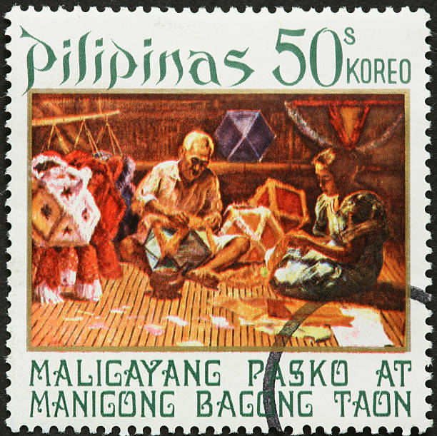 istock traditional Philippines living and working  on crafts 184839505