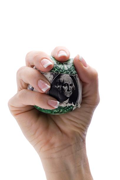 istock Hand Holding Money Ball 184839803
