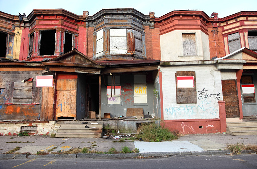 Ghetto in Camden, New Jersey