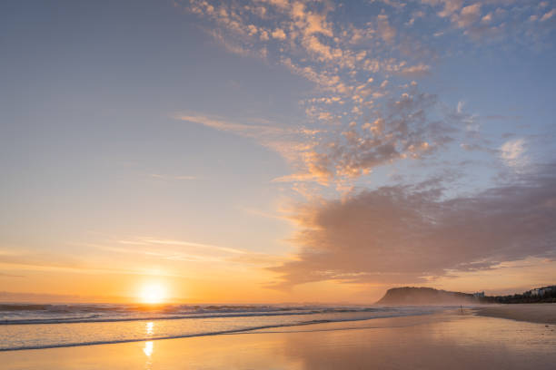 istock Sunrise at the Burleigh Beach, Queensland Australia. 1848398806