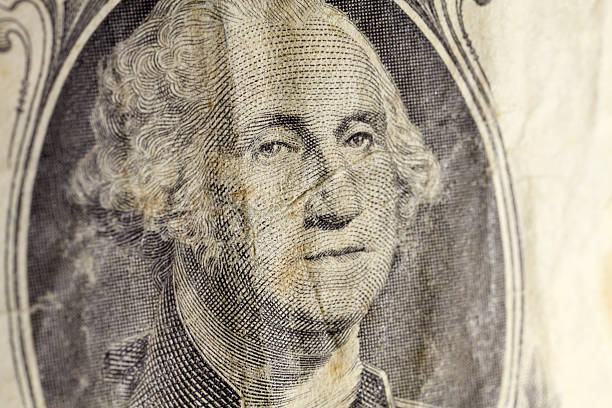 istock George Washington on the US one dollar bill 184839898