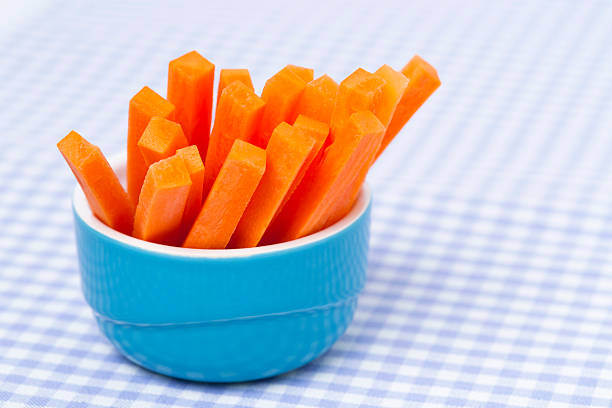 Raw Carrot Sticks