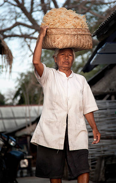istock Balinese Seaweed Farmer 184840668