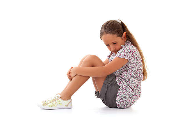 istock Depressed little girl 184841161