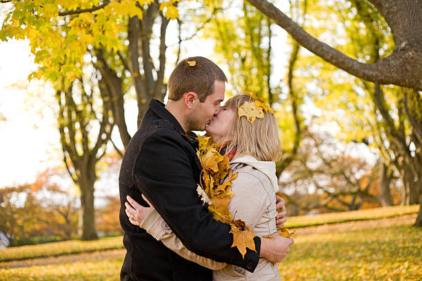 istock Kissing in the Leaves 184841384