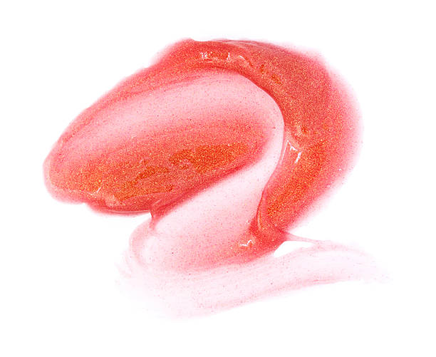 istock Smears of lip gloss 184841635