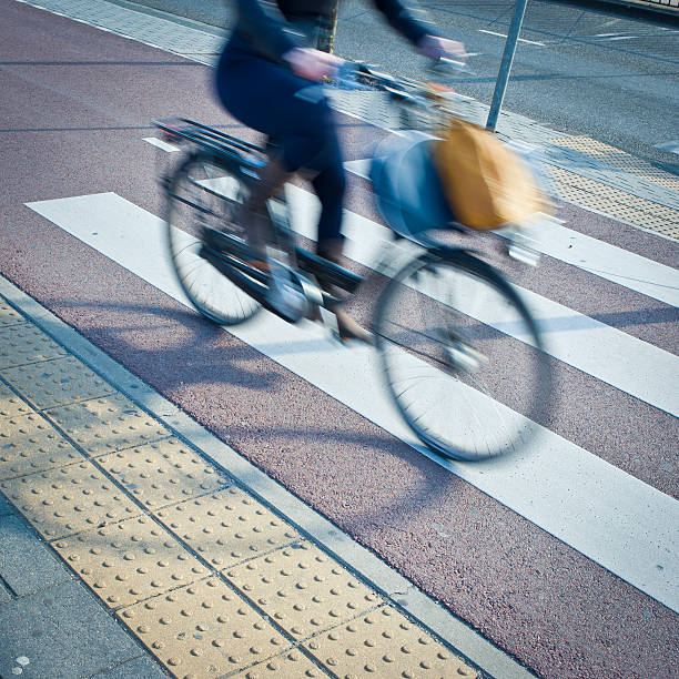 istock Riding A Bicycle In Amsterdam City 184842149