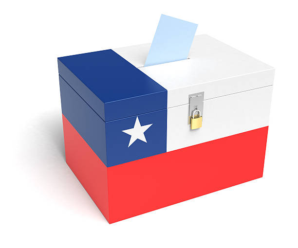 istock Chilean Flag Ballot Box 184842240