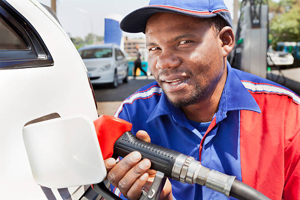 istock African petrol attendant 184842641