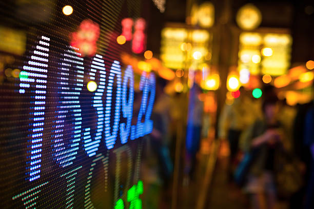 istock Stock market charts 184842691