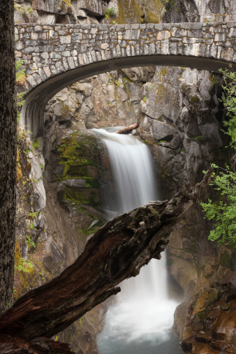 Christine Falls in Mount Rainier National Park