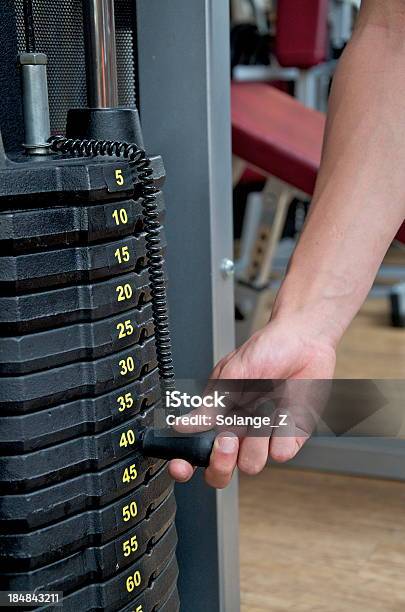 Weigh Lifting Stock Photo - Download Image Now - Adult, Equipment, Exercising