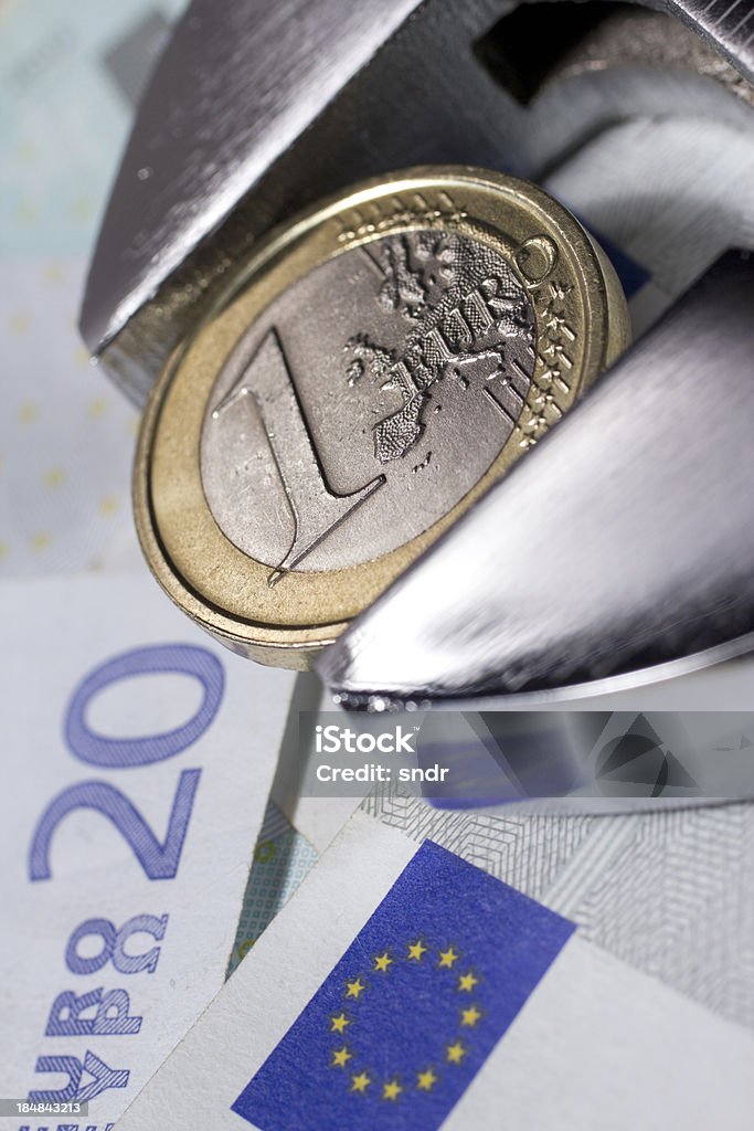 Polityka zaciskania pasa w strefie Euro - Zbiór zdjęć royalty-free (Program oszczędnościowy)