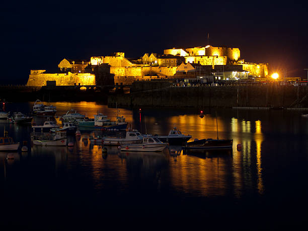 istock Victoria Marina and Castle Cornet 184843251