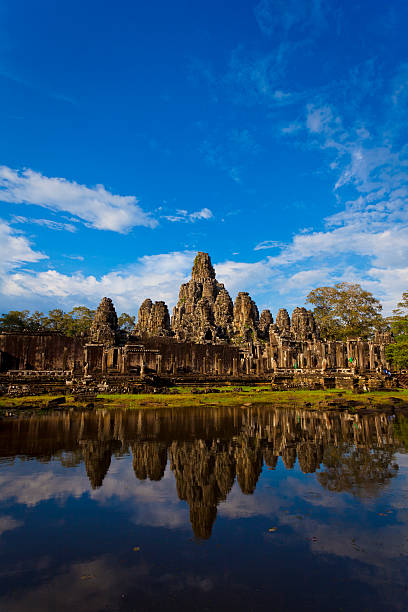 Bayon Temple at Angkor in Cambodia