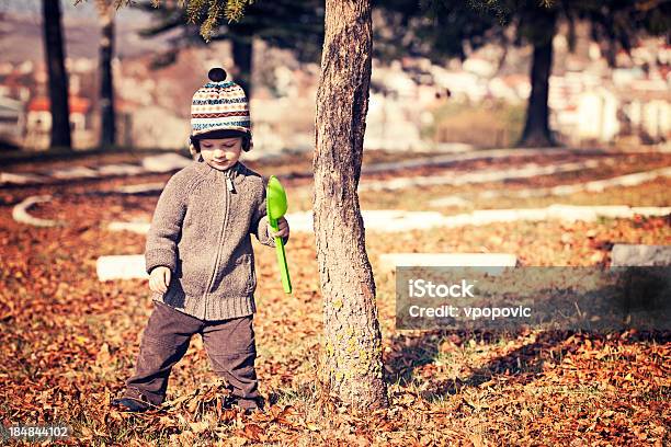 Walking Around The Park Stock Photo - Download Image Now - Child, 2-3 Years, Autumn