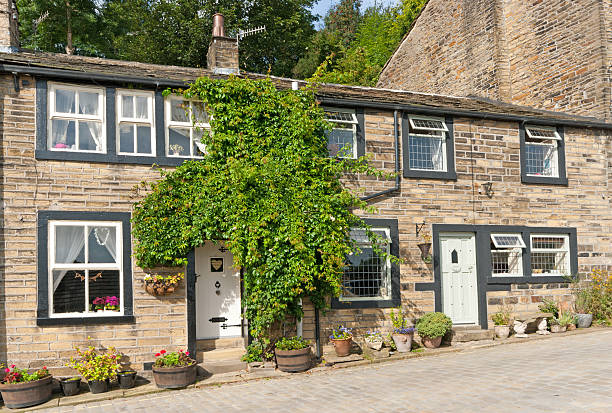 istock Houses in Haworth High Street 184844197
