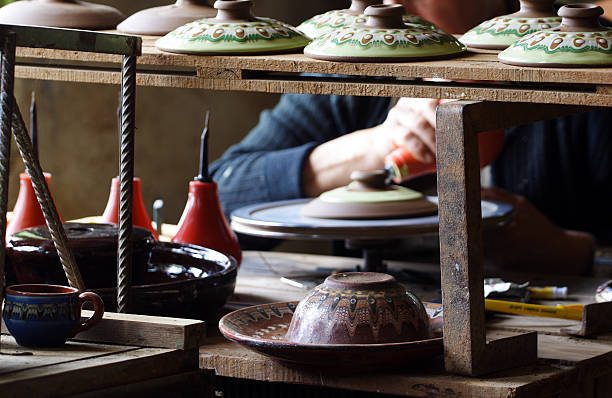 istock Decorate clay product 184844213