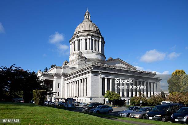 Legislative Building A Olimpia Washington - Fotografie stock e altre immagini di Dipartimento di Stato degli Stati Uniti - Dipartimento di Stato degli Stati Uniti, Esterno di un edificio, Ambientazione esterna