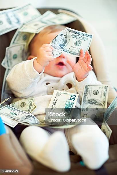 This Paper Is Interesting Stock Photo - Download Image Now - Baby - Human Age, Currency, Baby Boys