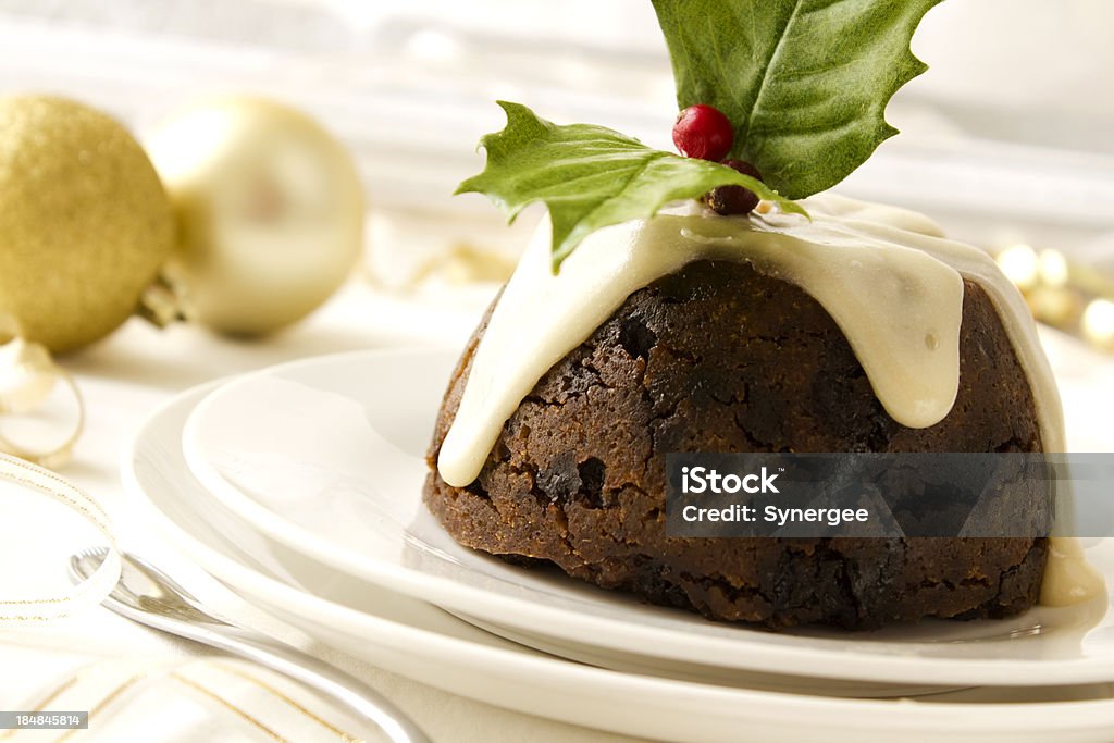 Christmas pudding - Zbiór zdjęć royalty-free (Christmas pudding)