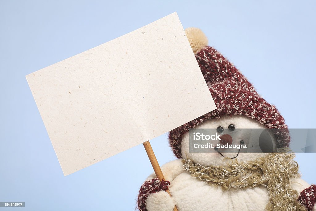 Muñeco de nieve - Foto de stock de Invierno libre de derechos