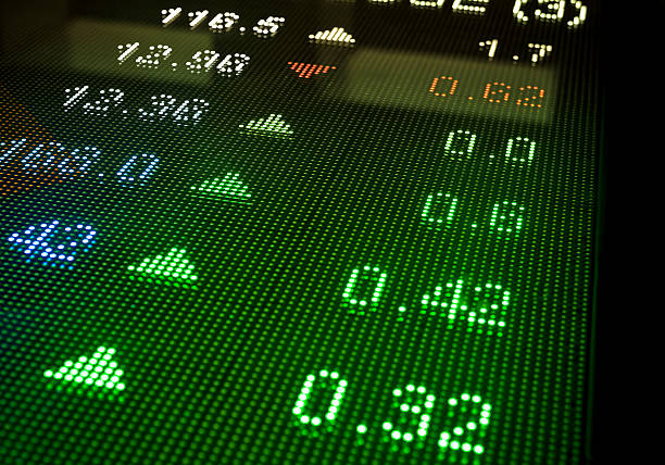 istock Stock market charts 184846453