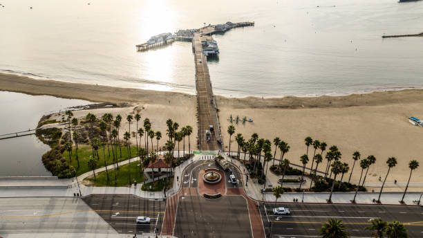 istock Santa Barbara Pier and State Street 1848469461