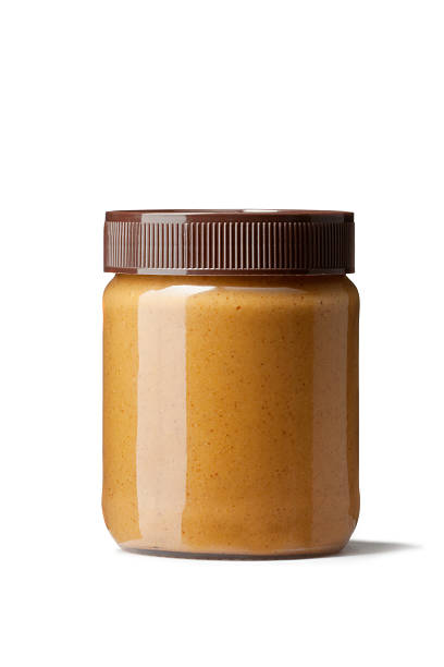 ingredients: peanut butter - peanutbutter bildbanksfoton och bilder