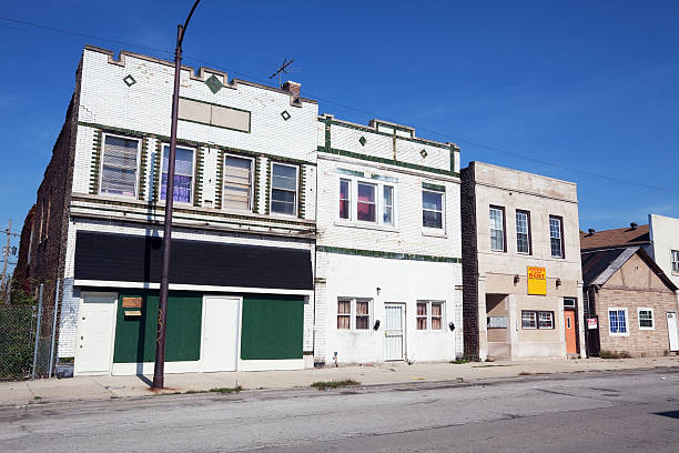 istock Victorian Commercial Buildings in West Pullman, Chicago 184847617