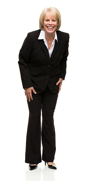 istock Laughing Mature Businesswoman 184847746