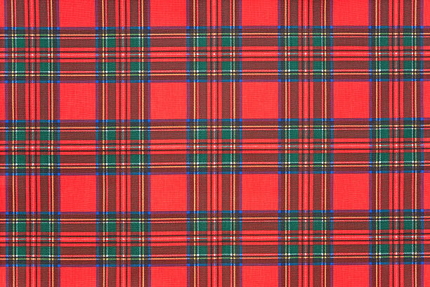 шотландская шотландскую клетку - plaid checked scotland scottish culture стоковые фото и изображения