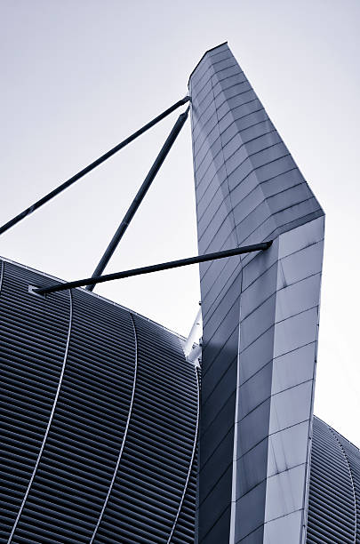 istock Steel column of a stadium 184847882