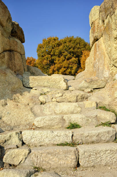 istock Staris in ancient Thracian city of Perperikon 184848020