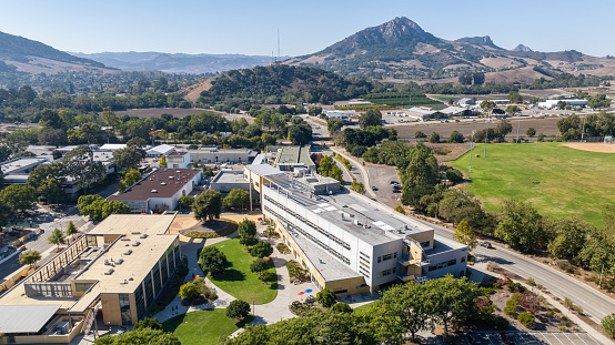 San Luis Obispo California, USA - 11-10-2023: California Polytechnic State University at San Luis Obispo known simply as \