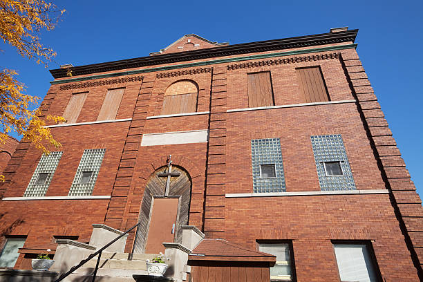 istock Old Religious School Building in Hegewisch, Chicago 184849109