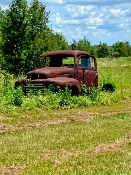 istock Old Truck Meets Nature 1848493049