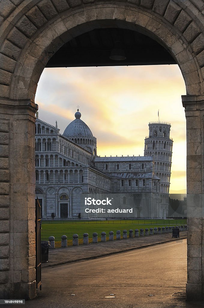 Campo dei Miracoli von Pisa - Lizenzfrei Architektur Stock-Foto