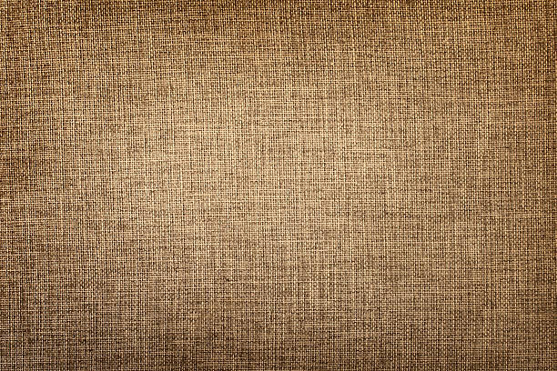Old canvas fabric Brown canvas texture or background burlap stock pictures, royalty-free photos & images