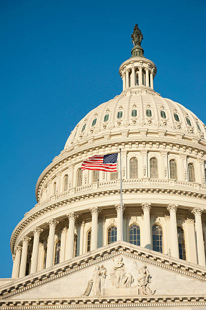 istock Sunrise at Capitol Hill in Washington DC 184850444