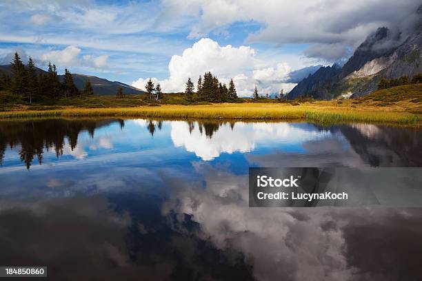 Herbst Im Lake Stockfoto und mehr Bilder von Alpen - Alpen, Baum, Berg