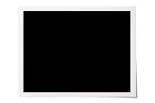 istock Isolated shot of blank photo frame on white background 184850989