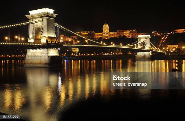 Цепной Мост Будапешта — стоковые фотографии и другие картинки Будапешт - Будапешт, Венгрия, Висячий мост