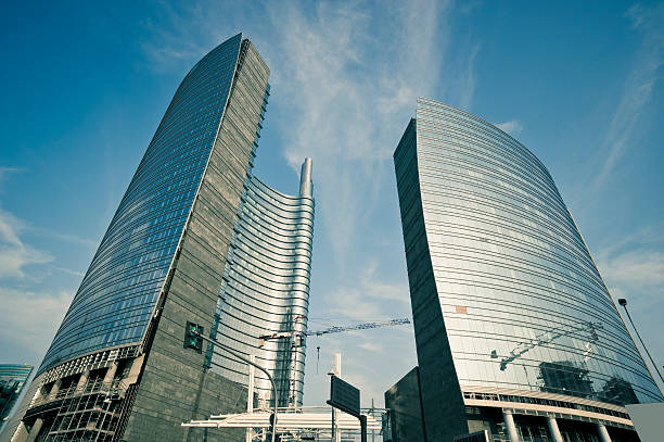istock Modern Skyscraper In Milan, Italy. 184851439