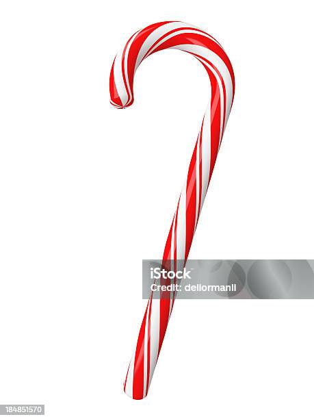 Christmas Candy With Clipping Path Stock Photo - Download Image Now - Candy Cane, Christmas, Candy
